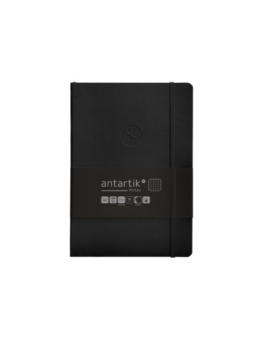 Cuaderno con gomilla antartik notes tapa blanda...