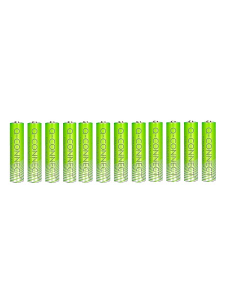 Pila q-connect alcalina aaa blister con 12 unidades