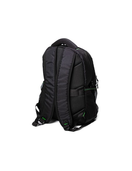 Mochila para portatil q-connect 15,6\" negra con asa 2 bolsillos exteriores 320x430x140 mm