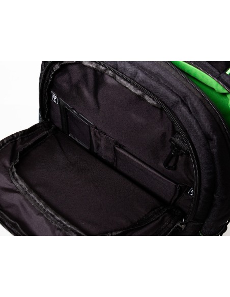 Mochila para portatil q-connect 15,6\" negra con asa 2 bolsillos exteriores 320x430x140 mm