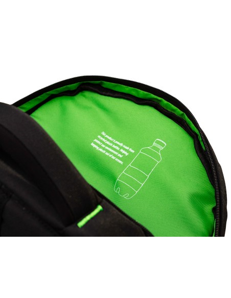 Mochila para portatil q-connect 15,6\" negra con asa 2 bolsillos exteriores 320x430x140 mm