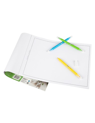 Bloc dibujo liderpapel lineal encolado...