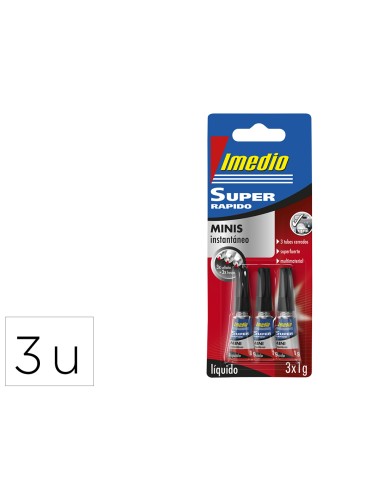 Pegamento imedio super rapido adhesivo...