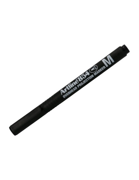 Rotulador artline retroproyeccion punta fibra permanente ek-854 negro -punta redonda 1 mm