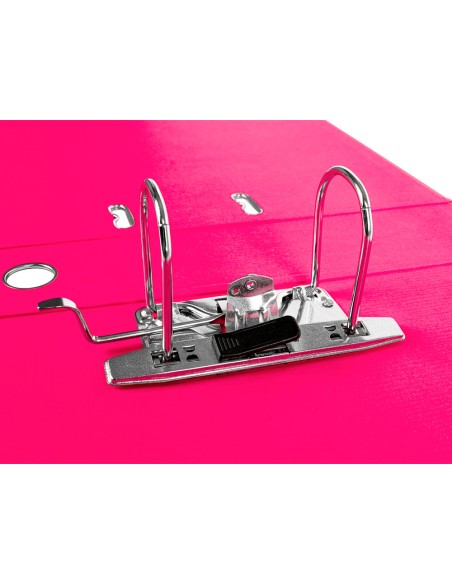 Modulo liderpapel 3 archivadores folio 2 anillas mecanismo de palanca 52mm rosa