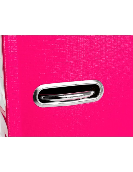 Modulo liderpapel 3 archivadores folio 2 anillas mecanismo de palanca 52mm rosa