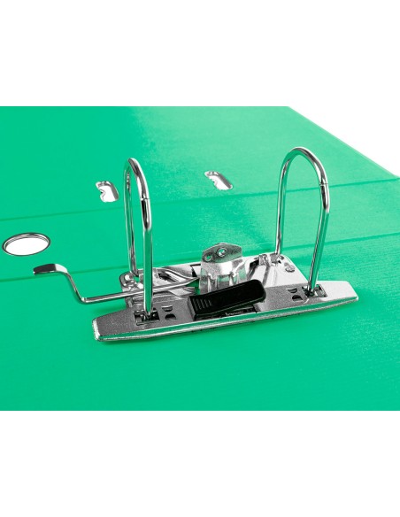 Modulo liderpapel 3 archivadores folio 2 anillas mecanismo de palanca 52mm verde pastel