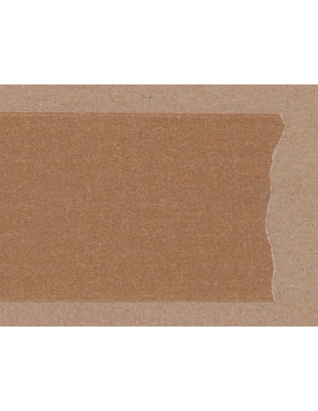 Cinta adhesiva q-connect kraft 50 m x 50 mm para embalaje