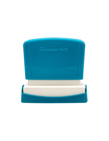 Sello x'stamper quix personalizable color azul...