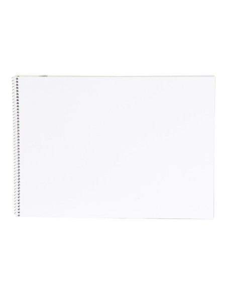 Bloc dibujo liderpapel artistico espiral 230x325mm 20 hojas 180g/m2 sin recuadro perforado