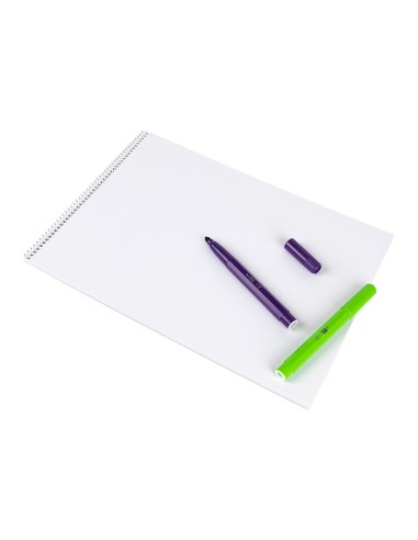 Bloc dibujo liderpapel artistico espiral...
