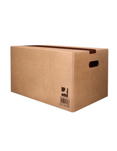 Caja para embalar q-connect americana con fondo...