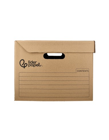Cajon contenedor liderpapel carton manual para...