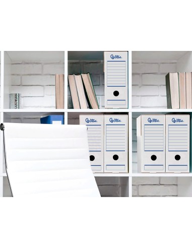 Caja archivo definitivo automatica liderpapel...