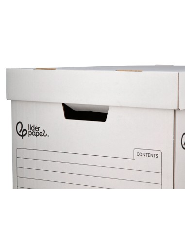 Cajon contenedor liderpapel carton automatico...