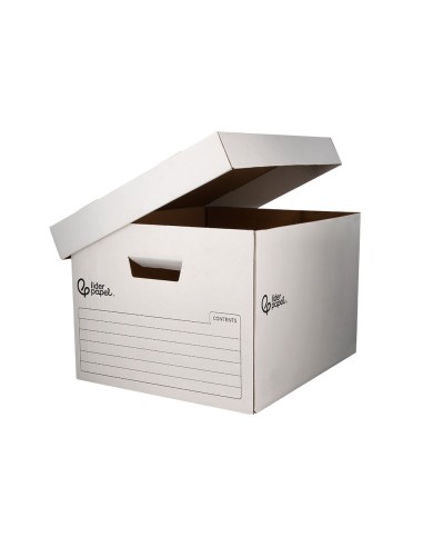 Cajon contenedor liderpapel carton automatico...