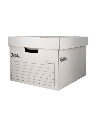 Cajon contenedor liderpapel carton automatico...