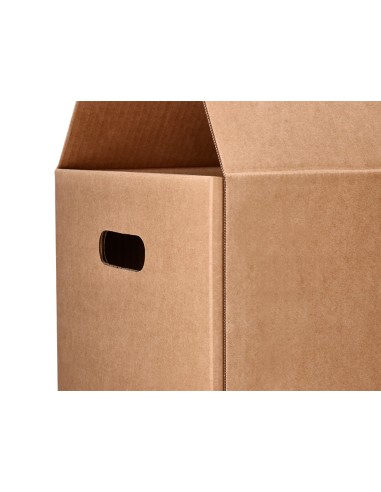 Caja para embalar q-connect americana con asas...