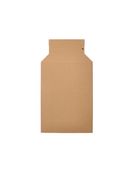 Sobre para envios q-connect carton 100% reciclado y reciclable cierre autoadhesivo252x167x72 mm color kraft