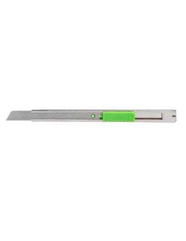 Cuter q-connect metalico estrecho cuchilla 9 mm...
