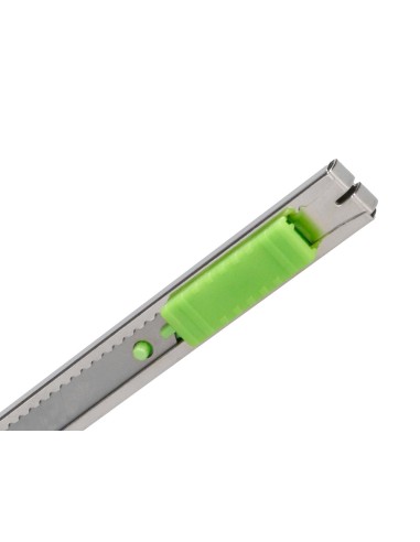 Cuter q-connect metalico estrecho cuchilla 9 mm...