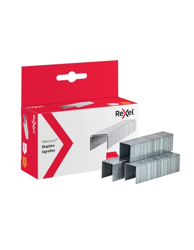 Grapas rexel mercury acero inoxidable caja de...