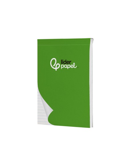 Bloc notas liderpapel horizontal a5 80 hojas 60g/m2 perforado