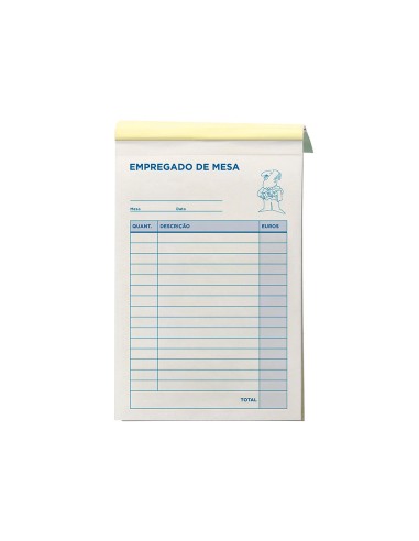 Talonario liderpapel camarero octavo sin iva...
