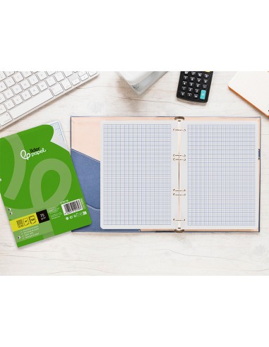 Recambio liderpapel din a5 100 hojas 75gr...