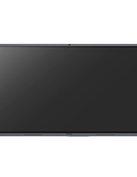 Pantalla interactiva maxhub 75\" led 3840x2160 pixeles 16:9 va negro con camara 48mp