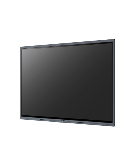 Pantalla interactiva maxhub 65\" led 3840x2160 pixeles 16:9 ips negro con camara 48mp