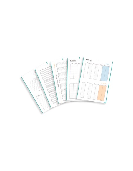 Carpeta 4 anillas de 35 mm carchivo din a4 polipropileno con recambio foam style