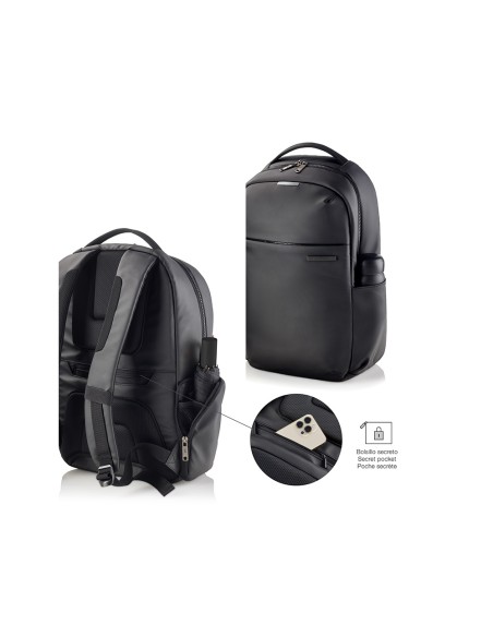 Mochila miquelrius bag to work adaptable a carro color negro 460x380 mm