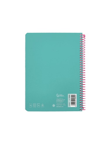 Cuaderno espiral liderpapel a5 witty tapa dura...