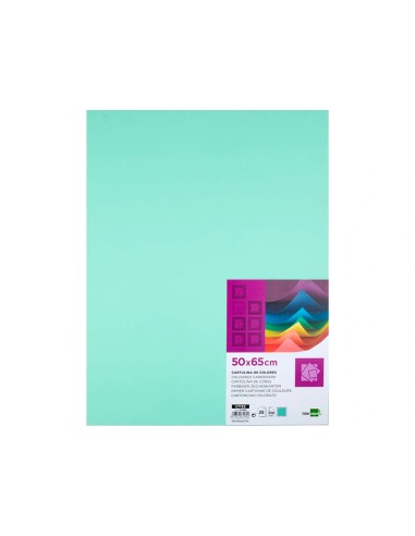 Cartulina liderpapel 50x65 cm 240g/m2 verde...