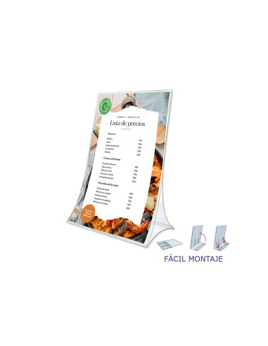 Expositor sobremesa archivo 2000 plegable pet...