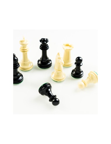 Ajedrez fournier staunton nº3 fichas de plastico
