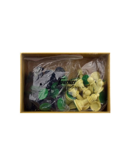 Ajedrez fournier staunton nº3 fichas de plastico