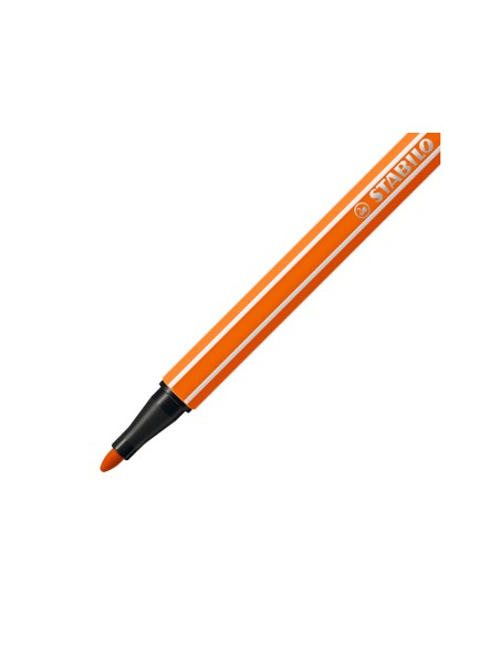 Rotulador stabilo acuarelable pen 68 bermellon palido punta gruesa 1mm