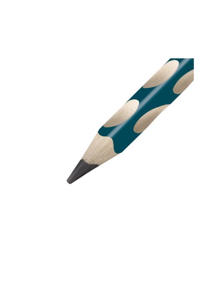 Lapices de grafito stabilo easygraph ergonomico para ambidiestros mina 3,15 mm hb