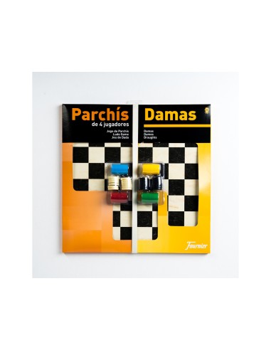 Parchis con damas tablero grande 4 jugadores...