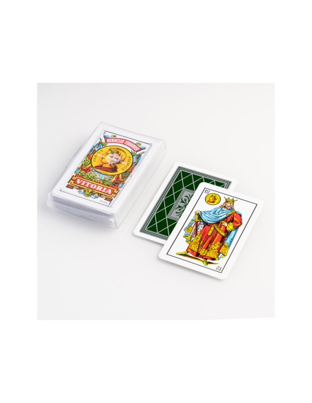 Baraja fournier española nº27 50 cartas estuche de plastico
