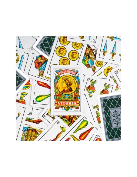 Baraja fournier española nº27 40 cartas estuche de plastico