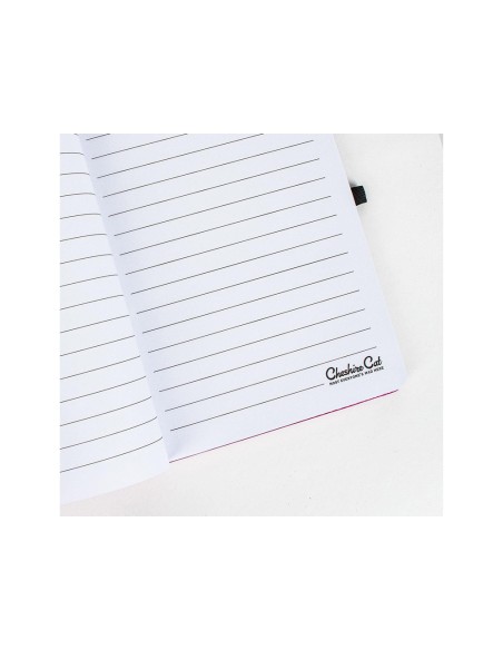 Cuaderno de notas premium disney alicia con gomilla din a5