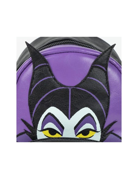 Mochila casual moda aplicaciones disney villanas 220x255x114 mm