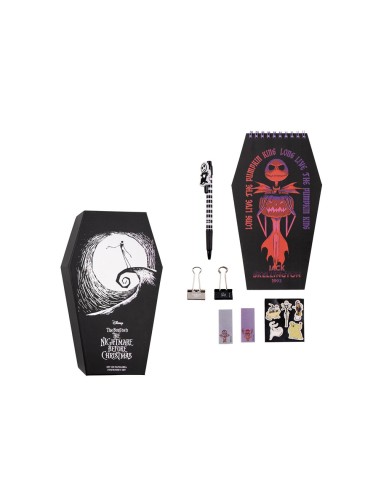 Set de papeleria nightmare before christmas