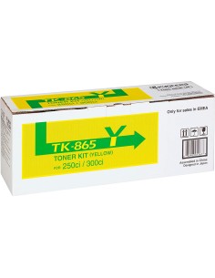 Toner tk865y kyocera -mita... 2