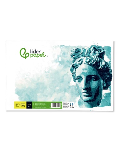 Bloc dibujo liderpapel artistico encolado...