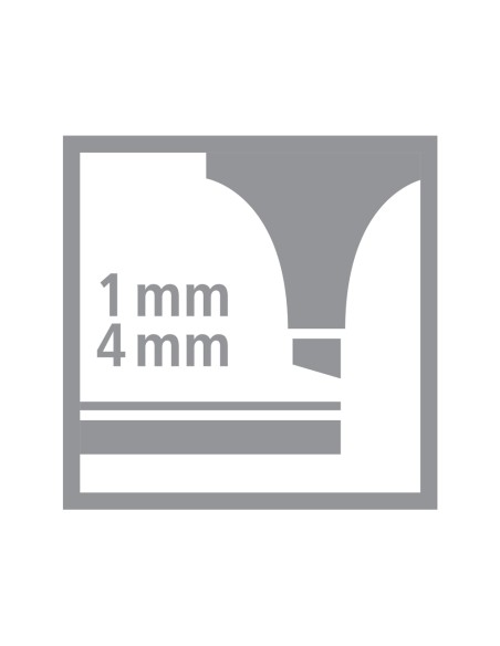 Rotulador stabilo fluorescente swing cool color pastel bolsa de 4 unidades colores surtidos