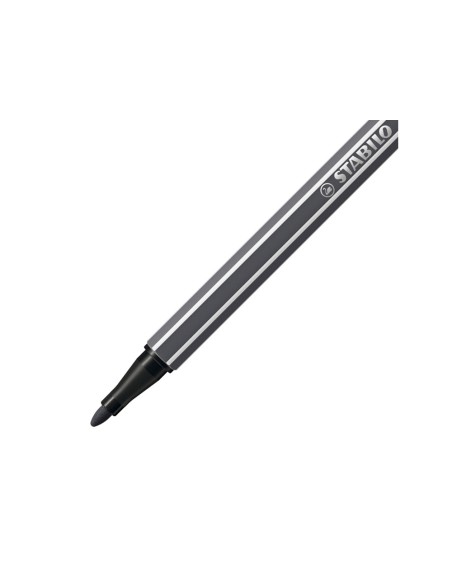 Rotulador stabilo acuarelable pen 68 gris azulado intenso punta gruesa 1mm